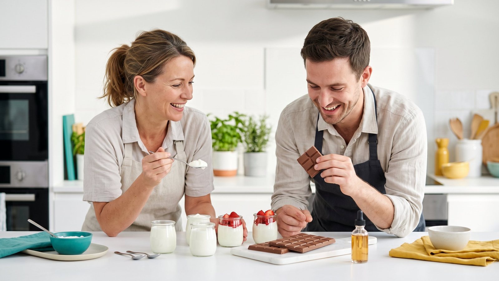 Reduced-Sugar Yogurt and Chocolate: How Far You Can Cut, and How to Keep the Taste