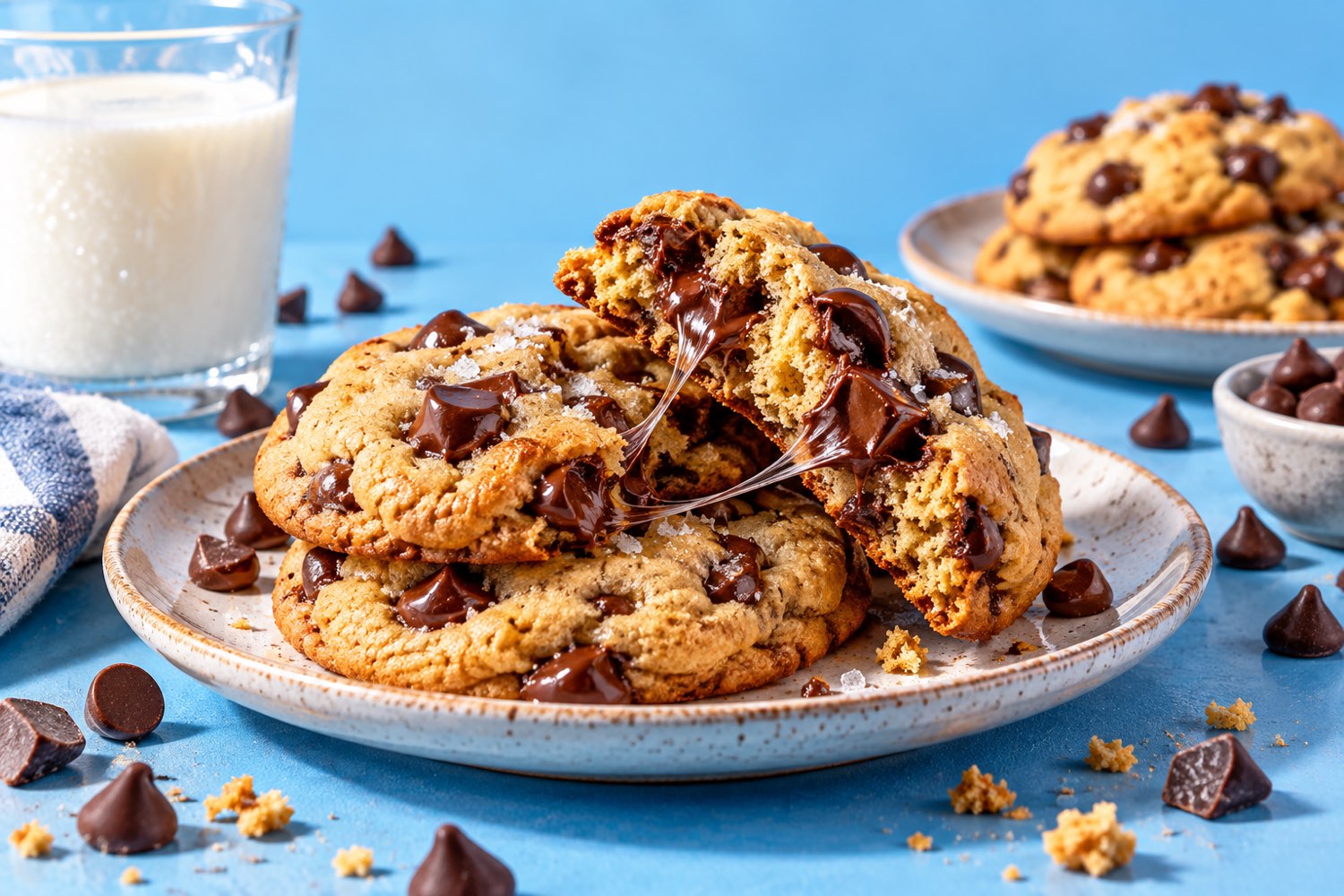 Soft-Baked Chocolate Chip Cookie